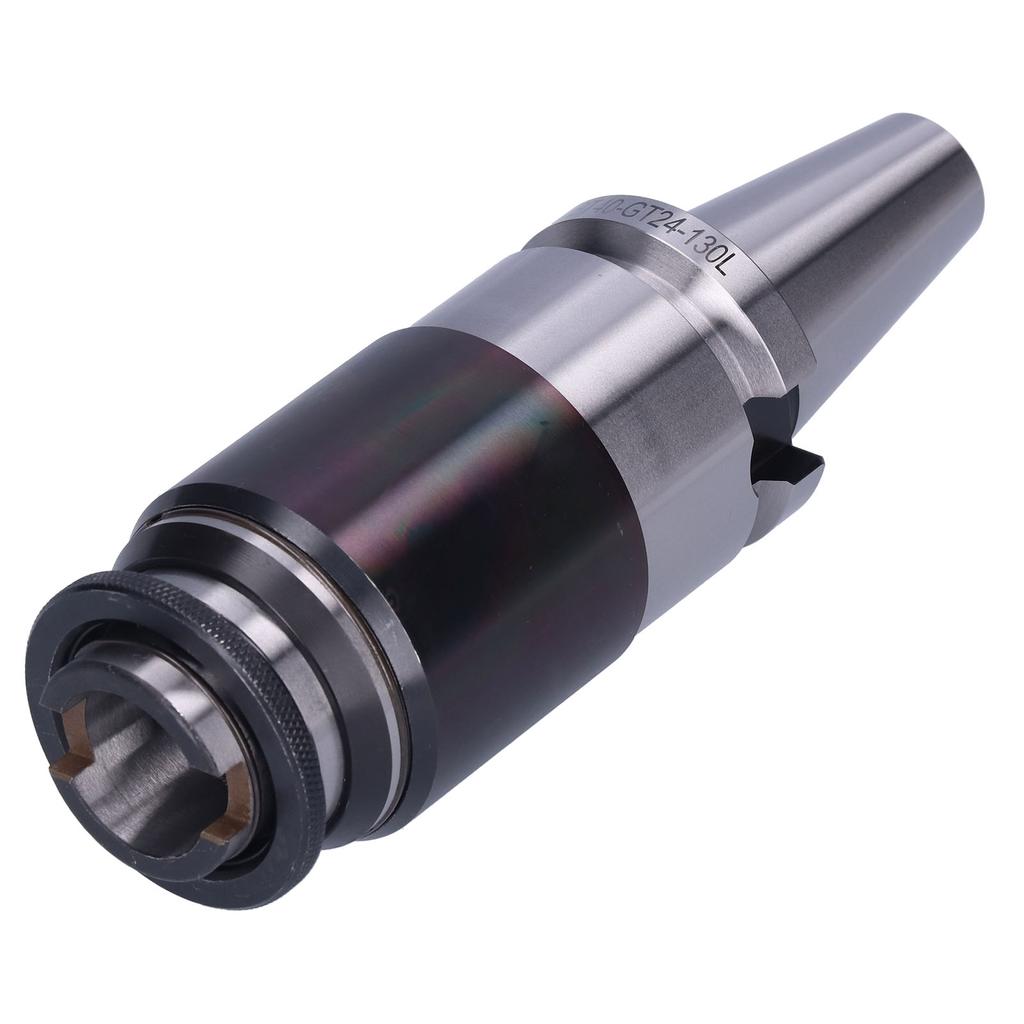 Gewindebohrerhalter Spannzangenfutterschaft Teleskoppuffer Überlast-Verdrehschutz BT40?GT24?130 Liter