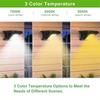 118LED 3 Color Temperature Solar Lights Outdoor Clip-on Motion Sensor Lights 3 Mode IP65 Waterproof Security Light For Fence
