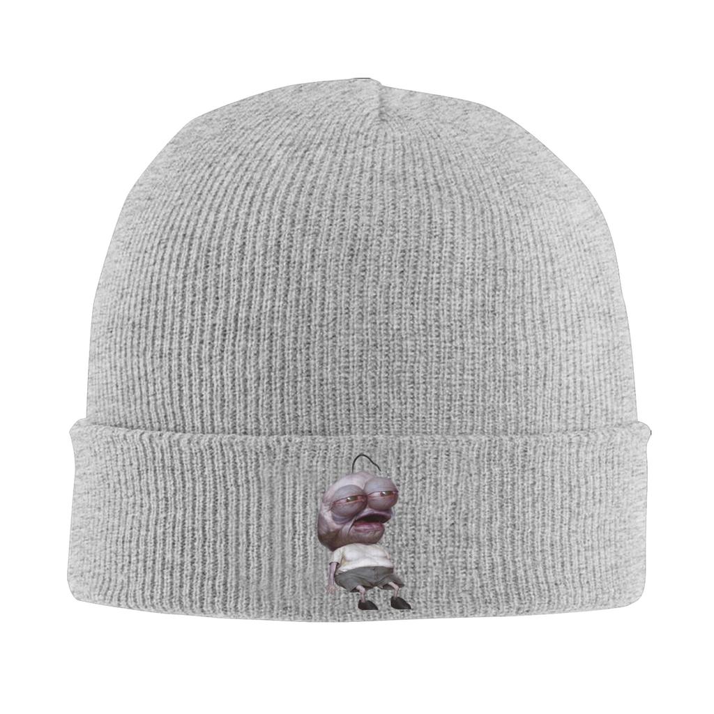 Smiling Friends Beanie Hats  Bonnet Hats Men Women Vintage Kpop Skullies Beanies Spring Graphic Warm Caps