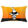 Halloween Orange Series Peach Skin Waist Pillow Cover New Rectangular Sofa Cushion Cover