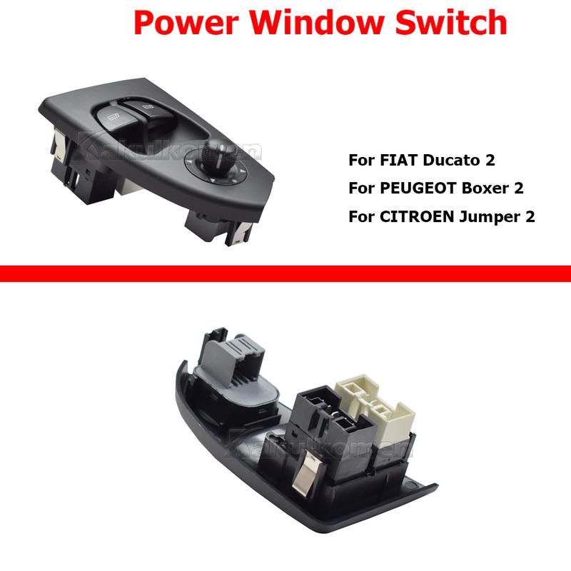 735315619 Master Window Switch 6554T3 735335418 For 2002 2003 2004-2006 Fiat Ducato II FL Peugeot Boxer Citroen Jumper Et FL