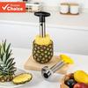 Stainless Steel Pineapple Corer Slicer With Non Slip Handle And Sharp Blade Perfect For Home Kitchen Fruit Salad Preparation