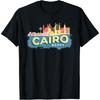 I'd Rather Be In Cairo Egypt Vintage Style Souvenir T-Shirt