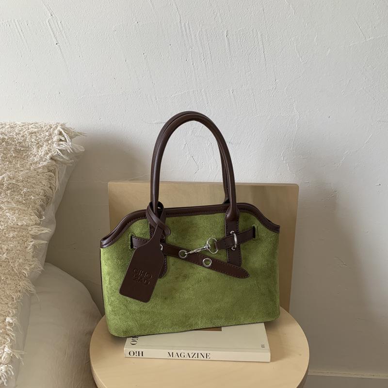 Herbst 2025 Damen-Schultertasche im koreanischen Retro-Stil mit großem Fassungsvermögen