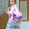 Kuromi Cartoon Kindergarten Backpack For Kids With Lightweight Oxford Fabric And Double Shoulder Straps