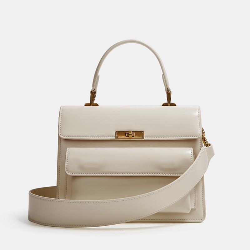 2025 Spring/Summer Versatile Handbag: Stylish Wide Strap, High-End Women's Crossbody & Shoulder Square Bag