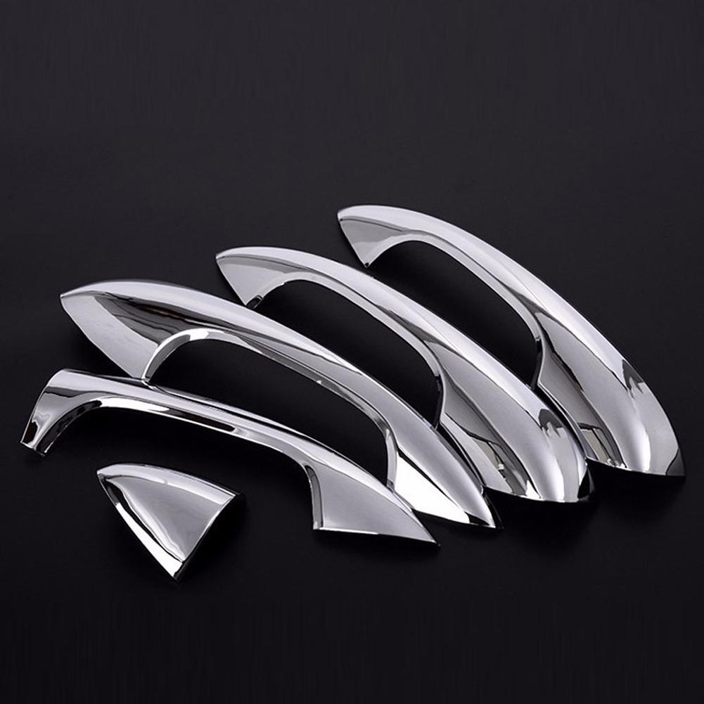 For Mercedes Benz C Class W205 E Class W213 GLC X253 2015- ABS Chrome Car Accessories Door Handle Cover Trim Frame For