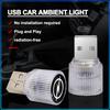 For Opel Astra H G Corsa Insignia Astra Antara Meriva Zafira Interior Car Interior Styling USB Atmosphere Light Portable Mini LED Party Lamp