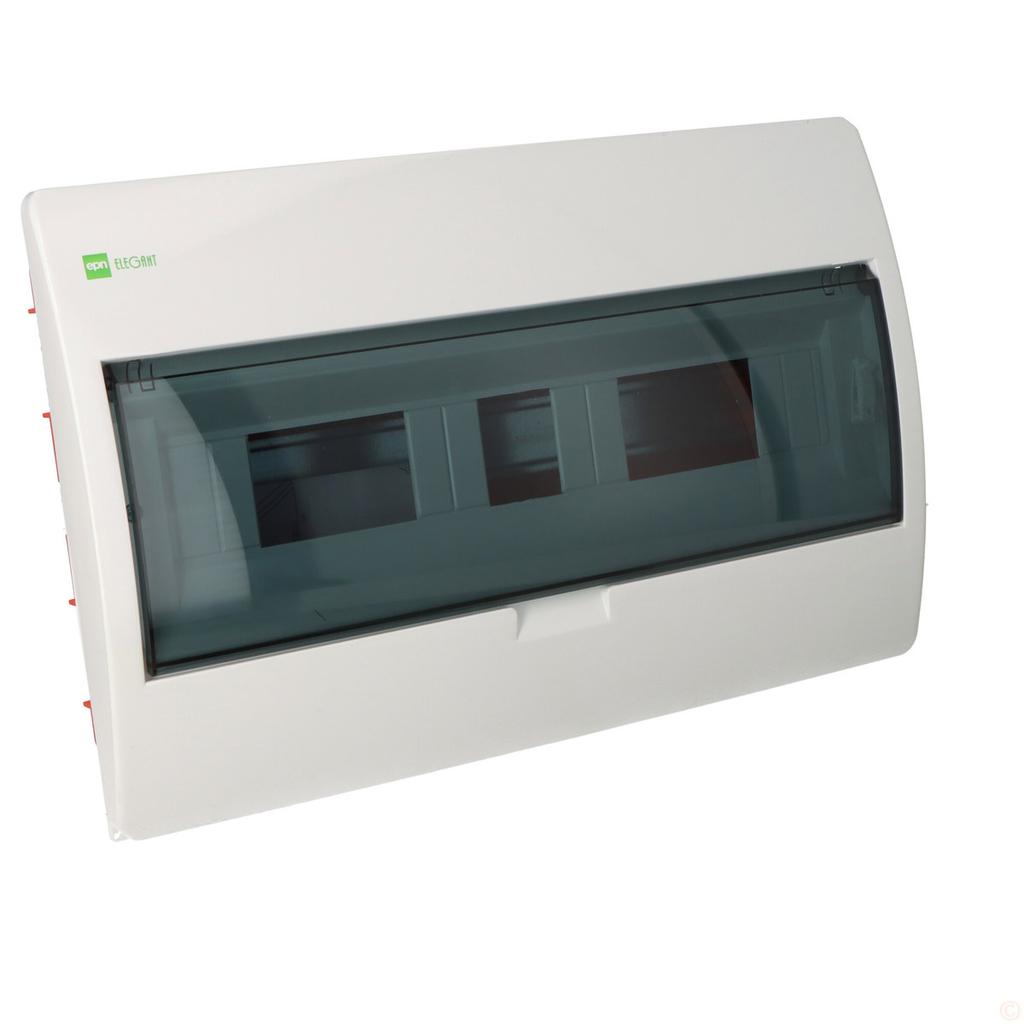 Flush-mounted distribution board ELEGANT type: EP 1/18 module number 18 IP40 terminal