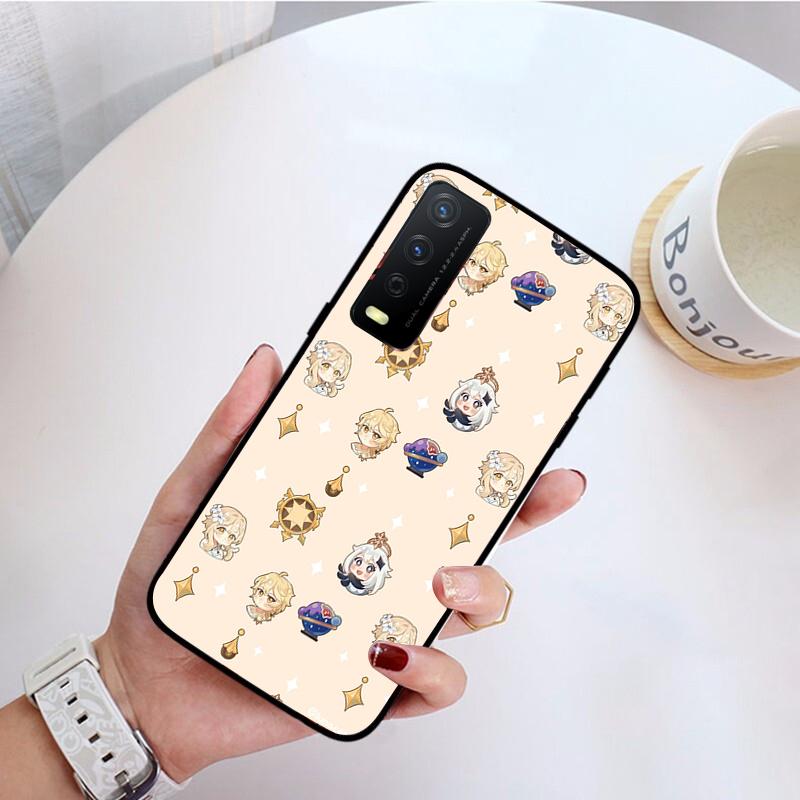 

Чехол для телефона Genshin Impact для VIVO Y31 Y21 Y70 Y21S Y20 Y72 1907 Y12 Y11S Y53S Y33S Y55 Y76 Y51 Y15S Y01 VIVO Y01
