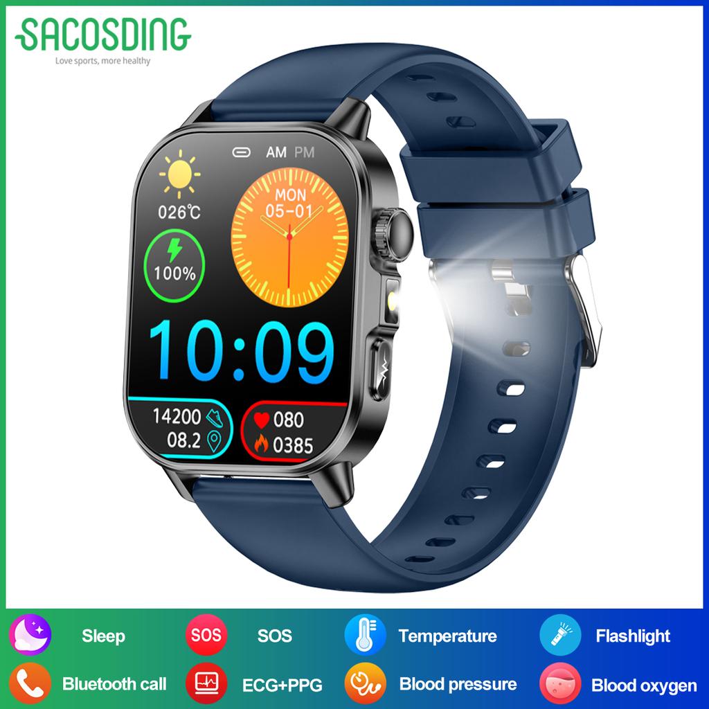 New Upgraded  Health SmartWatch BP Body fat BMI Monitoring Bluetooth Call Men 2026 Smartwatch