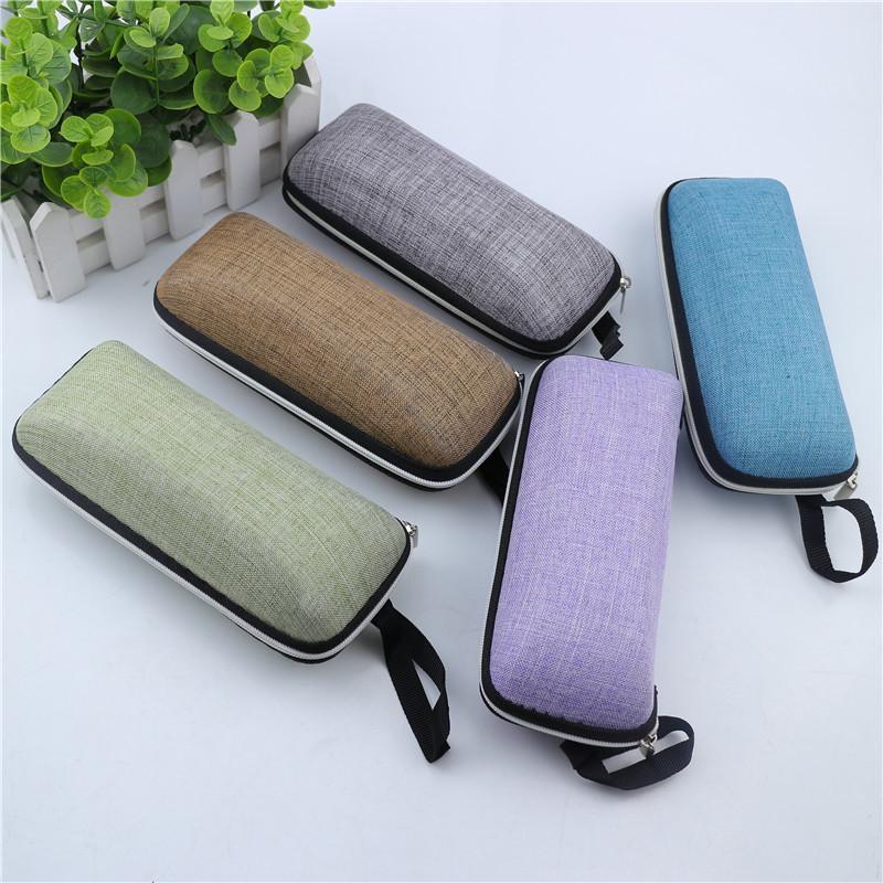 Eyewear Cases Cover Sunglasses Case For Women Fashion Glasses Box With Lanyard Zipper Eyeglass Cases Sunglasses Case