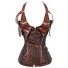 Steampunk Shapewear Court Corset Gothic Neck Corset Waist Shapewear