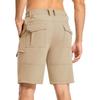 Mens Multi Pocket Quick Dry Hiking Cargo Shorts