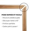 Encadrement Mouluré - NORDLINGER PRO - 50 x 60 cm - 42 x 14 mm - FSC 100%