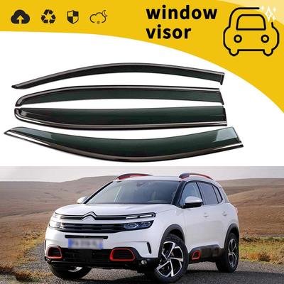 Osłony Przeciwdeszczowe Deflektory Okienne do Citroen C5 Tianyi 2010-2018: Ochrona i Dekoracja Drzwi Samochodowych