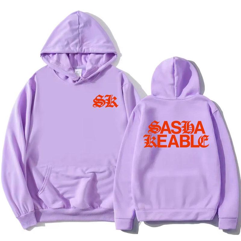 

Sasha Keable Singer Printing Hoodies Long Sleeve Fashion Hooded Sweatshirts Graphic Clothing Women Men Autumn Sudaderas Unisex 3XL