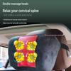 Enlong Multifunctional Heated Vibration Neck & Back Massager Cushion for Car and Home Use