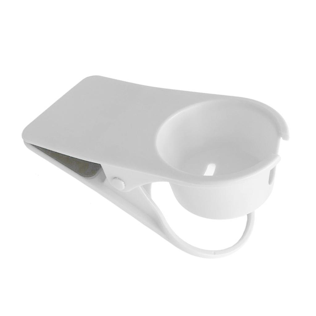 Desk Cup Holder Clip Space Saving Large Multifunctional Table Clamp Mug Stand for Beverage Bottle