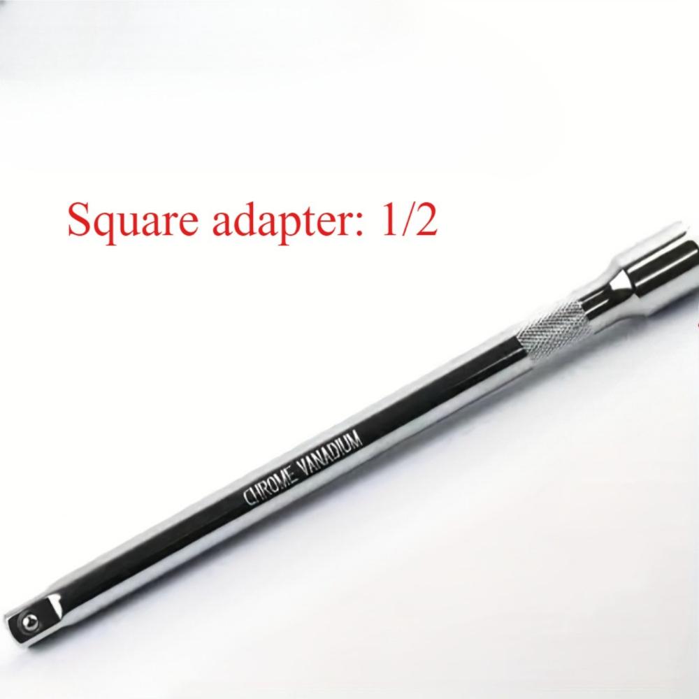3/8 "1/2" Socket Ratchet Wrench Extension Rod Kit 250mm Long Rod Rotating Socket Connecting Rod Socket Extender Hand Tool