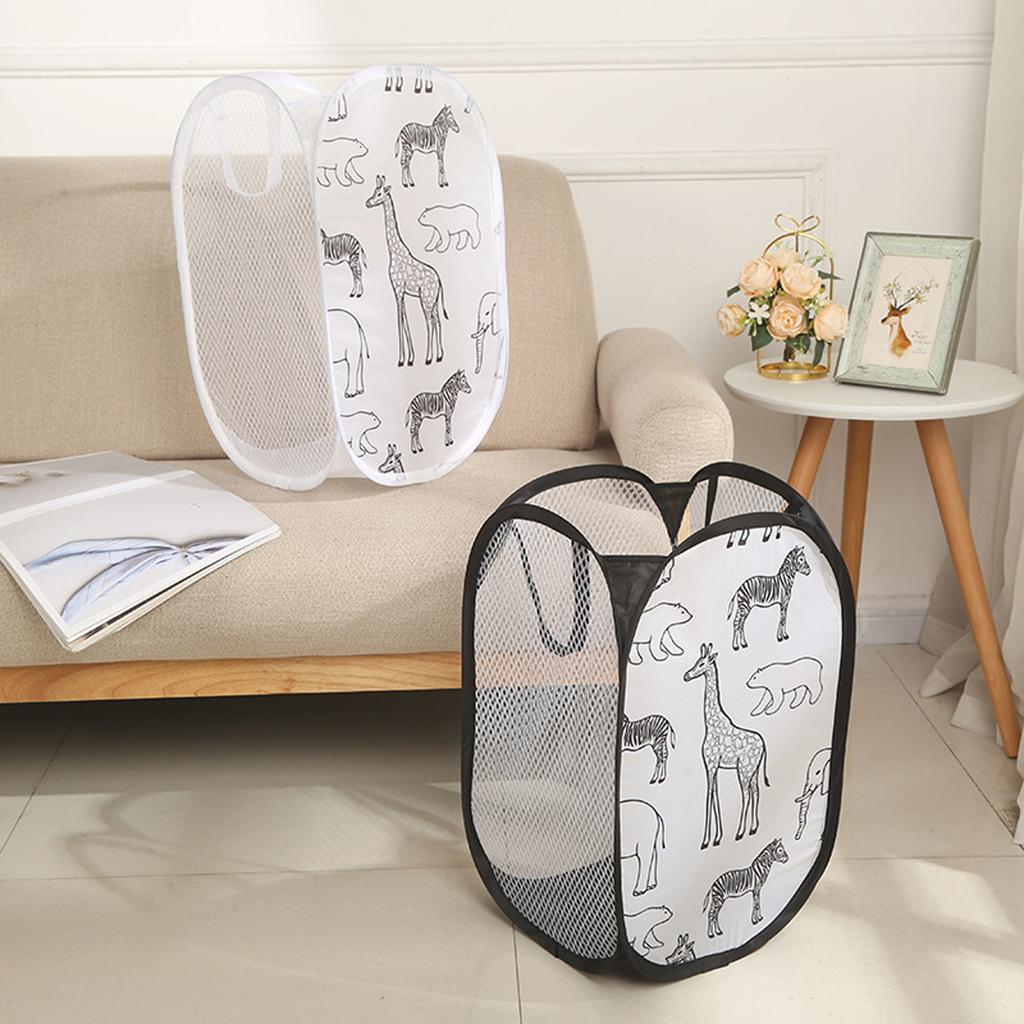 Giraffe Basket, Large Capacity Clothes Hamper for Bathroom Bedroom, Storage for