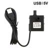 DC 5V/12V/24V USB Mini Water Pump Hydroponic Cooling Circulating Aquarium Pet Drinking Water Silent Brushless Submersible Pump