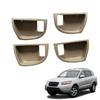 4x Car Ide Door Handle Trim Cover Left Right Beige For 07-12 Hyundai Santa Fe