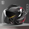 3C Certified Unisex Full Face Motorcycle Helmet - All-Season, Windproof, Sun Protection