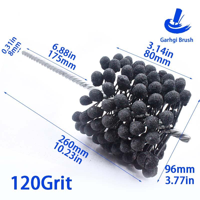 HOT SALE 105MM Cylinder Hone Brushes Flexible Bore Rotary Honing Tool Engine Camshaft Motorcycle Car Grinding Deburring Metal