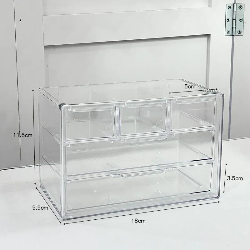 Desktop stationery storage box, multifunctional with drawers, for home use