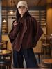 Ladies' Fashion Stand Collar Short Jacket - European & American Petite, Spring/Autumn Collection
