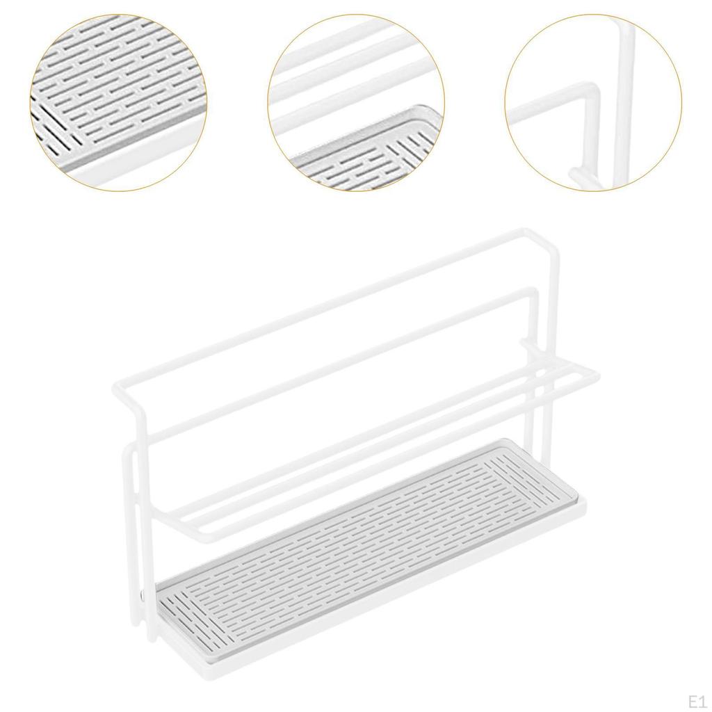 2-tier Dish Drainer, 40 X 20 10 Cm, Efficient, Modern, , Multifunctional, with Removable Drain