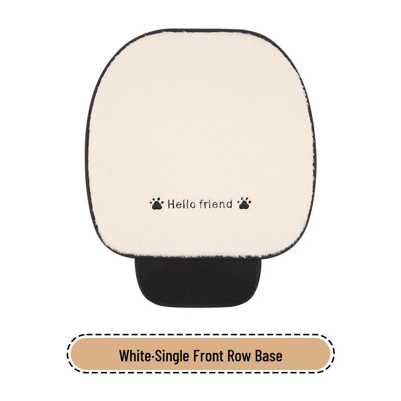 Kreskówkowy Pluszowy Zimowy Poduszka na Fotel Samochodowy dla GAC GS3, GS4, GS4PLUS