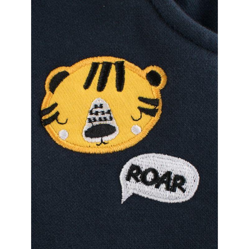 27Kids Winter Fleece-Lined Tiger Sports Trousers Children's Wear