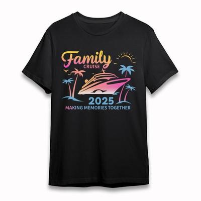 Women's Plus Size Classic T-Shirt Cruise Ship Palm Tree Vacation Graphic Tee