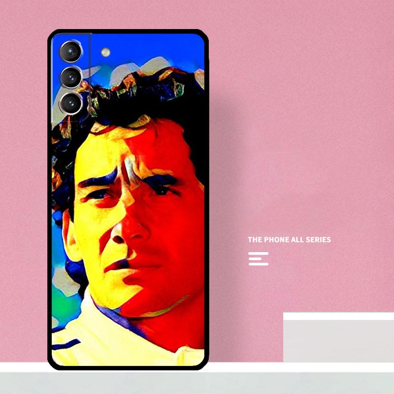 Racing Ayrton Senna Phone Case For Samsung Galaxy S24 S26 Ultra S20 S21 S22 S23 S25 Plus S10 S25 FE Cover Coque