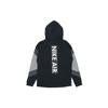 Nike Air Full-Zip Fleece Hoodie With Logo Print Men Jackets Black CD9223-010