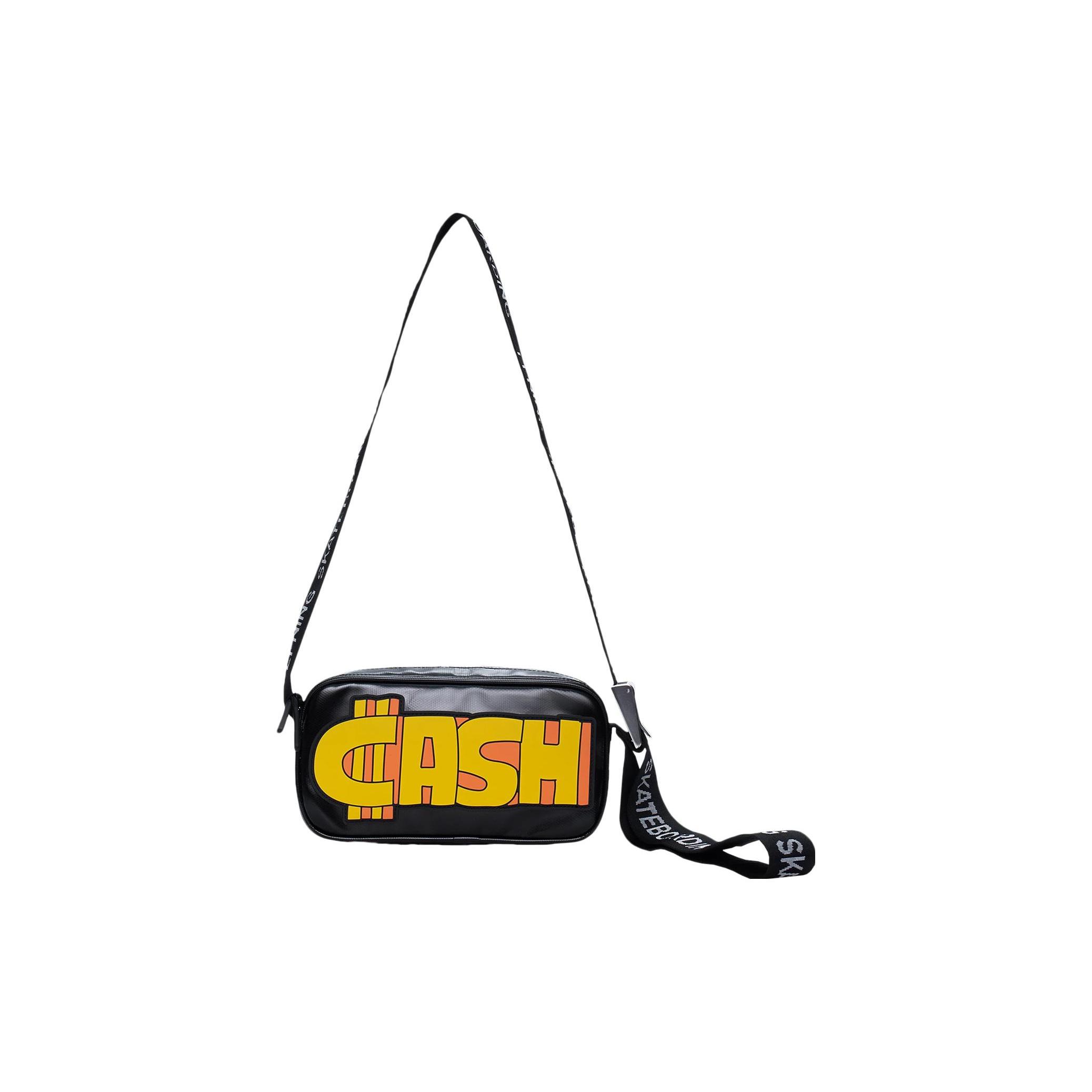 

New LiNing Coated Fabric Shoulder Bag Crossbody Bag Regular Unisex Black ABDT047-1 24.1*5.1*11.9CM