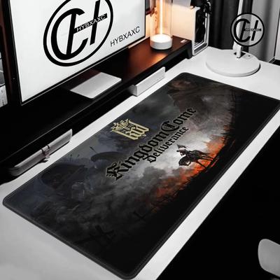 Kingdom Come Deliverance II Mauspads HD Schreibtischunterlage Erweiterte Gaming-Tastaturmatten Groß xcm XXL Gamer-Mauspad