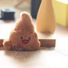 Adorable Plush Poop Keychain Doll Cute Soft Toy Hanging Pendant For Bags