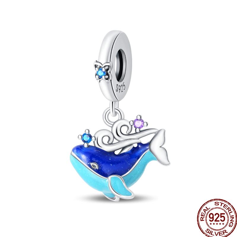 Copper Spring Luminous Insect Butterfly Series Flower Element Gift Beads Suitable For Pan Original Bracelet