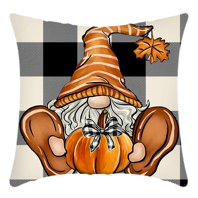 

New Cross-cuddle Pillow Cover English Letters Thanksgiving Printed Cushion Home Sofa Cushion Cover 45 * 45Cm pillowcase