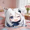 Paimon Cute Genshin Impact Cushion Cover Square Short Plush Pillow Case Living Room Sofa Home Decor Funda X