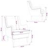Cream Boucle Armchair