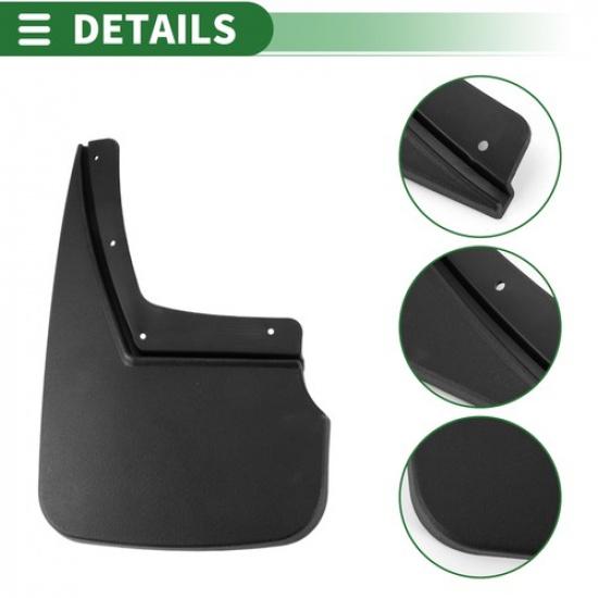 Mud Flaps Splash Guards For Chevrolet Suburban/Tahoe 15-19 W/ Mount Accessories