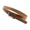 Belts For Women Multi Color Thin Skinny Faux Leather Waistband Casual Belts Strap