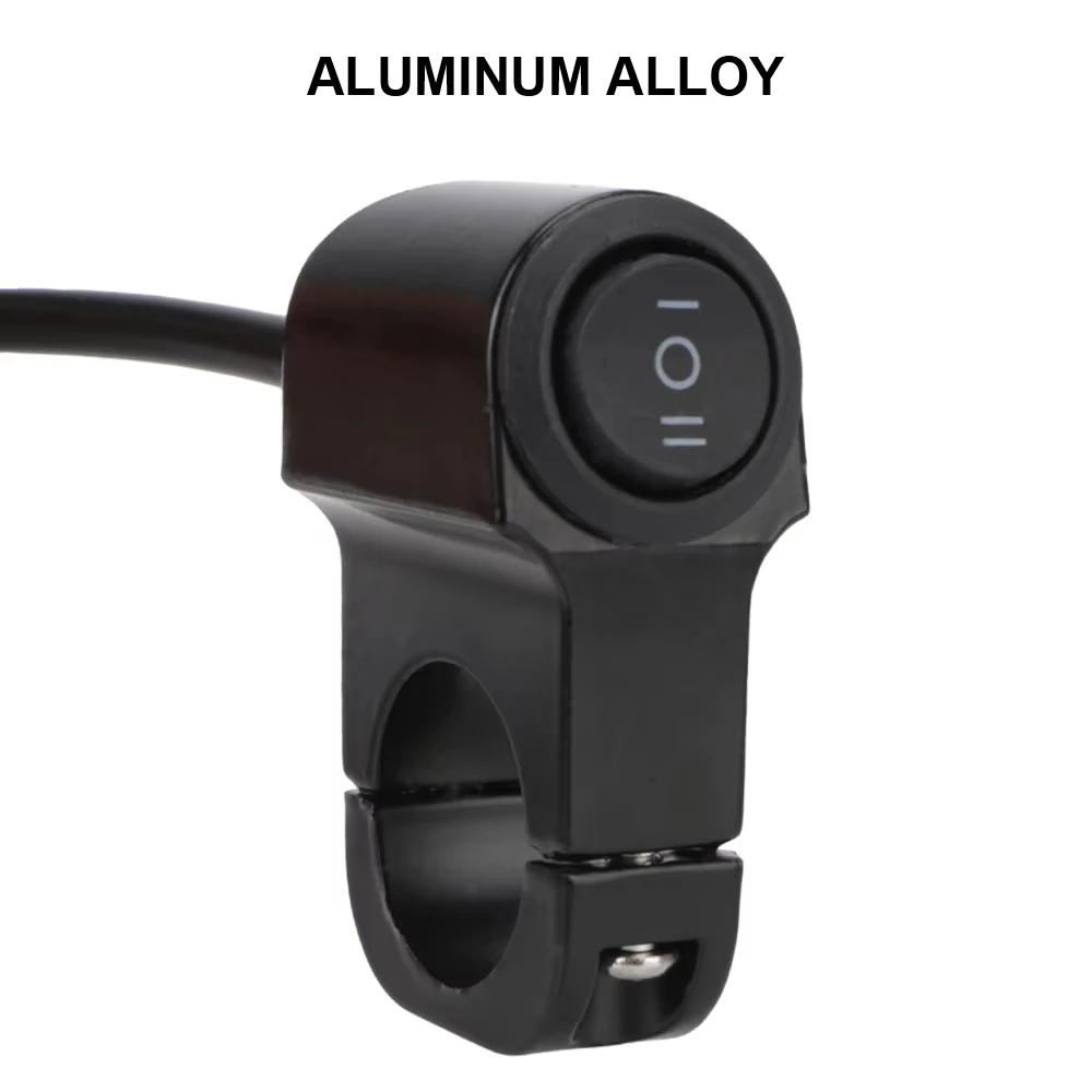 Universal Motorcycle 3 Way Switch ON OFF Mini Driving Light Switch With Clip Waterproof DC12V/10A  Motorcycle Tools