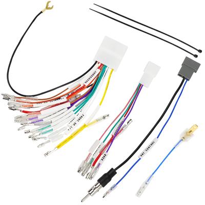 SANQUUQOO Compatible Nissan Car Audio Navigation Installation Kit, 2DIN Audio Harness, 20P Compatible, Steer