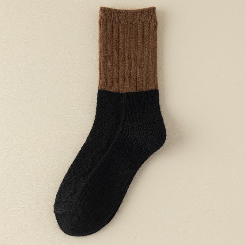 5 Pairs of Women Winter Warm Anti Pilling Tube Stack Socks