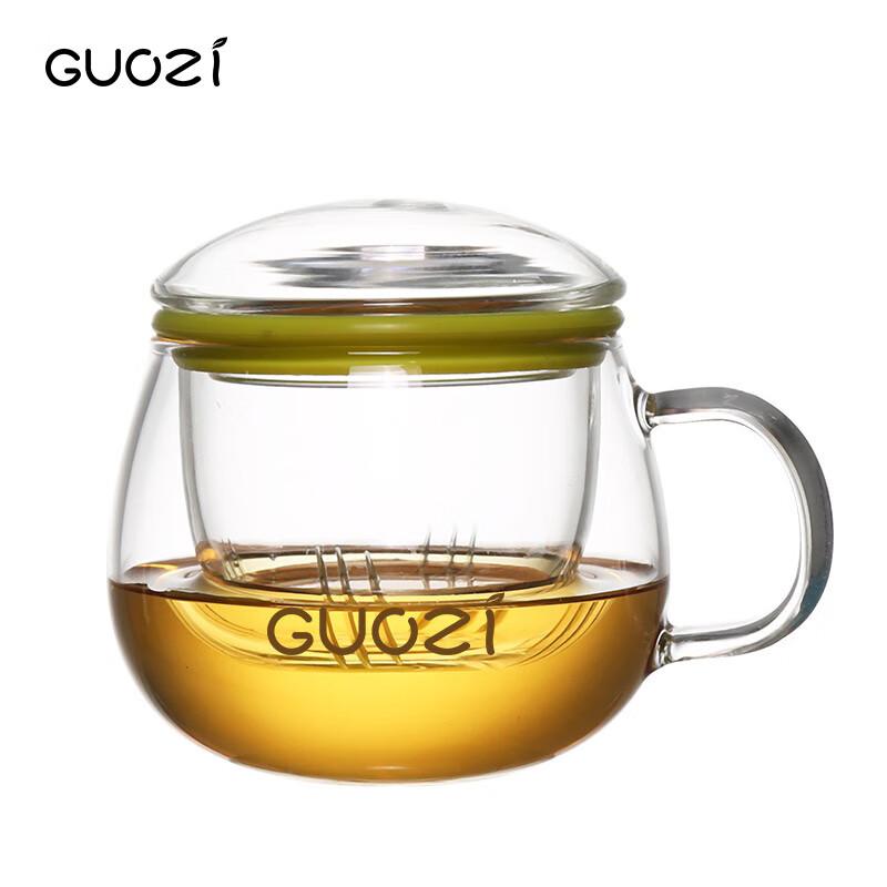 

Guozi Garden Glass Teacup with Infuser 400ml